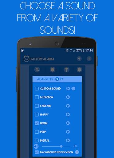 TMK Battery Alarm screenshot 2