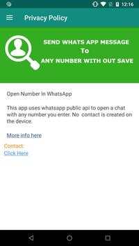 Open with Whatsapp screenshot 3