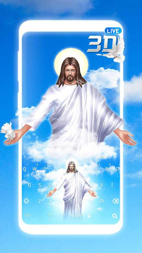 Live 3D Jesus Christ Keyboard screenshot 1