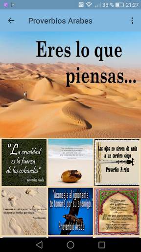 Proverbios Arabes en español स्क्रीनशॉट 4