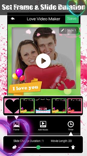 Love Video Maker स्क्रीनशॉट 4