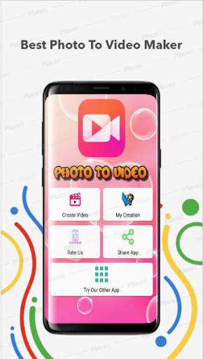 Photo To Video Maker With Music (Fully Offline) screenshot 1