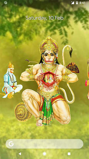 4D Hanuman Live Wallpaper screenshot 1