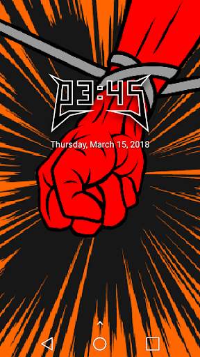 Metallica Clock Widget And Themes 1 تصوير الشاشة
