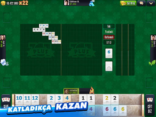 101 Yüzbir Okey Plus screenshot 13