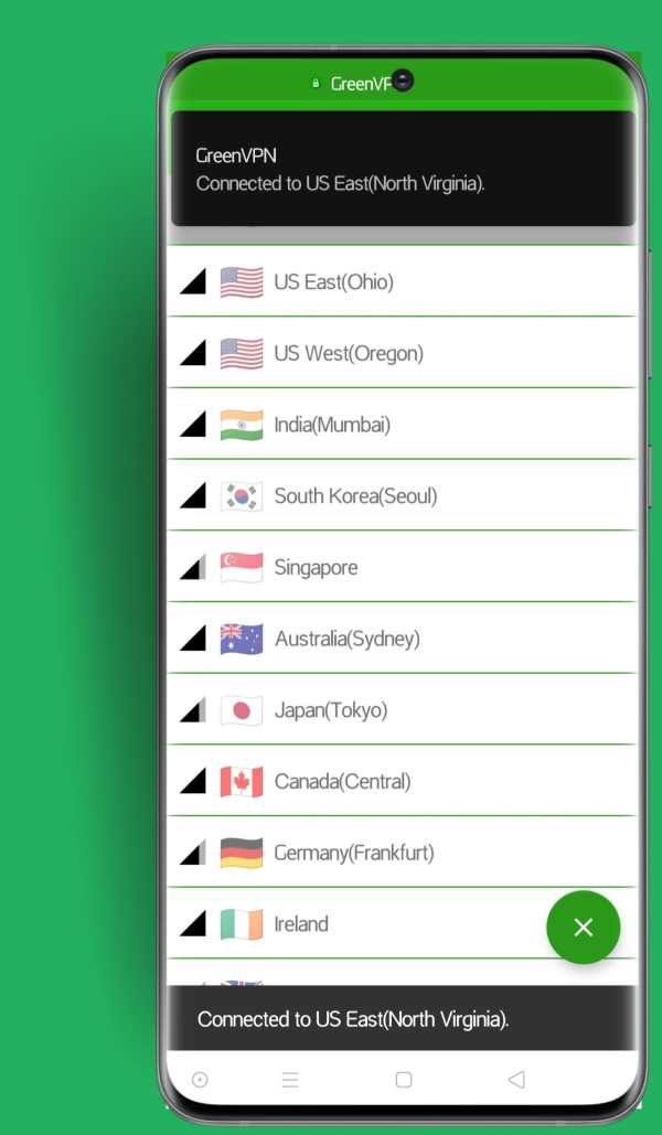 Green VPN - Free, Fast & Secure VPN screenshot 3