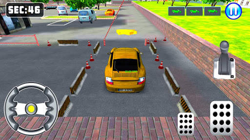 3D sports Car Parking Game screenshot 3