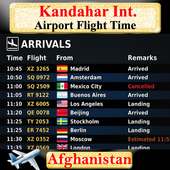 Kandahar Airport Flight Time on 9Apps