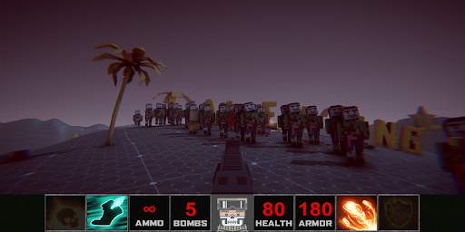 DOOM Zombies:Pixel Combat Bo3 Zombies Block Strike स्क्रीनशॉट 8