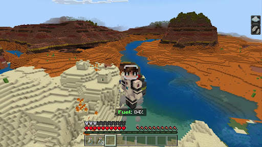 Jetpack mod Minecraft screenshot 3