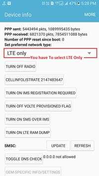 3G to 4G VoLTE Converter screenshot 3