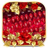 Luxury Rose Red Keyboard 10001002
