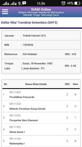 SIAM STT Garut screenshot 5