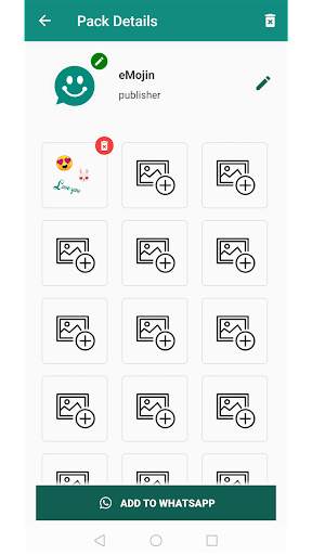 eMojin - Create sticker for WhatsApp screenshot 4