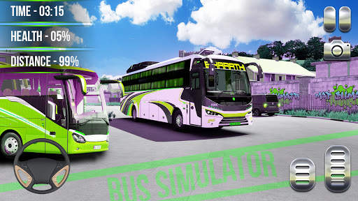 Heavy Coach Bus Offroad Drive screenshot 3