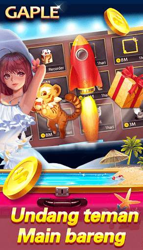 Gaple Domino qiuqiu 99 Remi  Capsa Poker Online screenshot 5