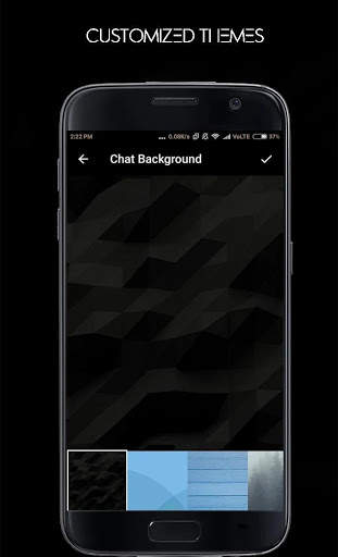 Black Messenger - A Dark Mode Messenger screenshot 2