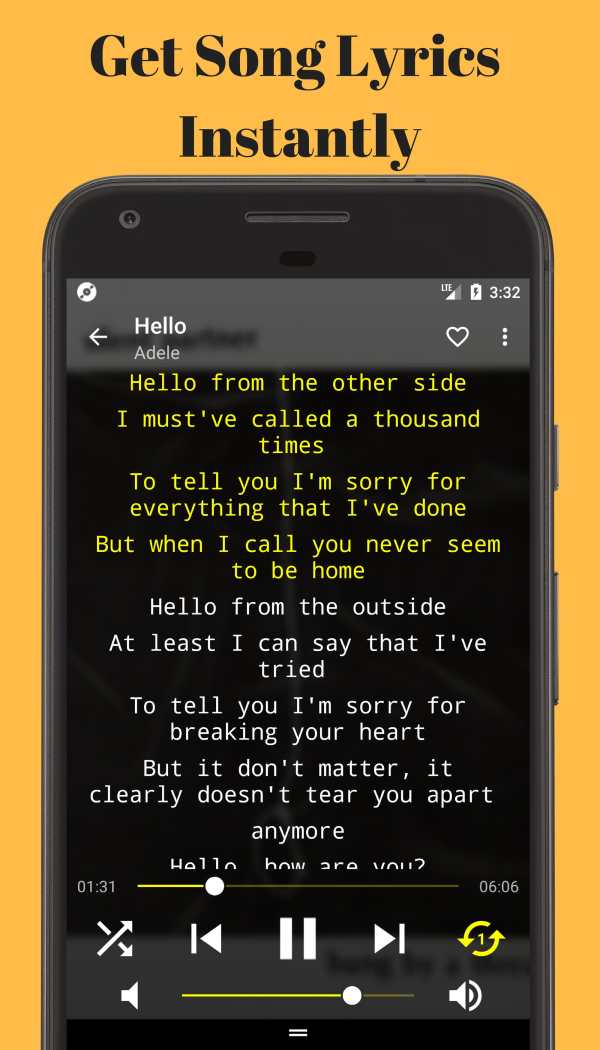 Offline Lyrics Music Player:music with lyrics App screenshot 16