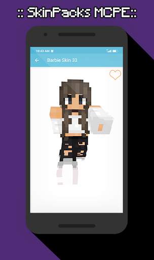 1000  SkinPacks Barbie for Minecraft screenshot 3