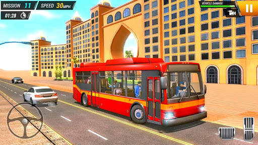 Coach Bus Driving Simulator 2019 Free screenshot 8