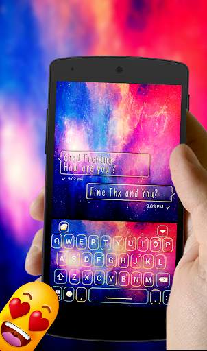 Galaxy Planet Keyboard screenshot 1