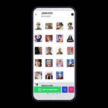 Jimin Stickers for WhatsApp screenshot 1