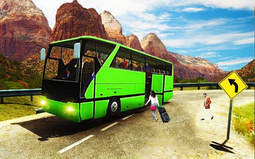 Uphill Bus Driving City Coach Simulator Bus Games screenshot 7