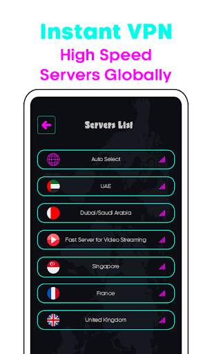 Instant VPN – Fast VPN Proxy screenshot 1