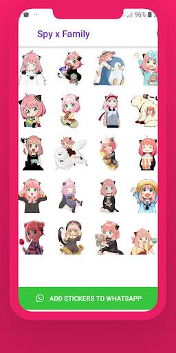 Spy x Family Stickers screenshot 4