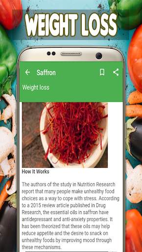 Saffron Benefits screenshot 2