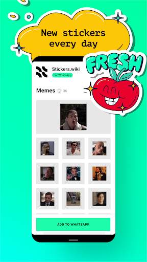 Stickers wiki for WhatsApp screenshot 5
