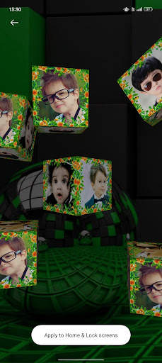 3D Photo Cube Live Wallpaper скриншот 6