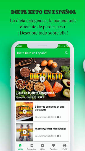 Dieta Keto en Español Gratis - dieta keto screenshot 1