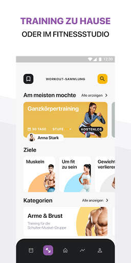 Mein Trainer: Training zu Hause, Gewicht verlieren screenshot 1