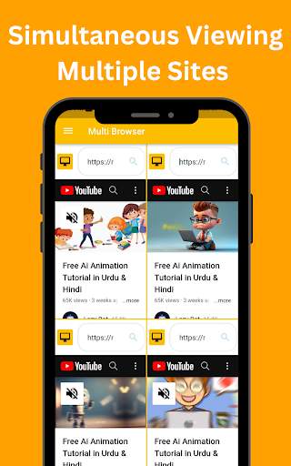 Multi Web Browser - Multi View screenshot 2