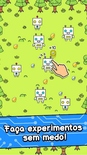 Robot Evolution - Jogo Clicker screenshot 2