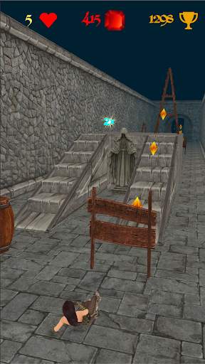Warrior Princess Run - Free Temple Running Game screenshot 1