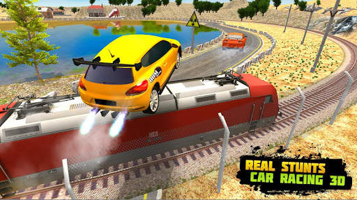 Car vs Train: High Speed Racing Game screenshot 3