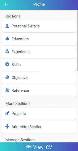 Free CV Maker & Resume PDF Maker screenshot 3