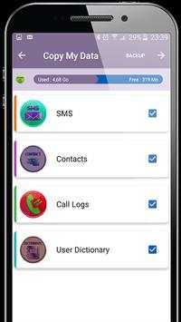 Copy My Data screenshot 2
