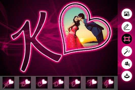 Lighting Text Photo Frames 3 تصوير الشاشة