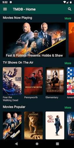 TMDB - Movies & TV Shows screenshot 1