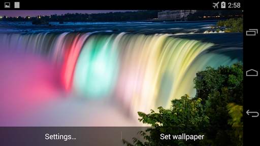 Niagara Falls Live Wallpaper screenshot 4