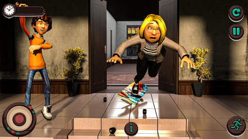 Scary Crazy Teacher 3D-Spooky School Granny Games screenshot 7