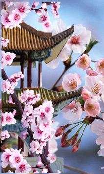 Japan Sakura live wallpaper screenshot 1
