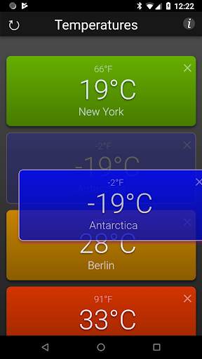 Temperatures screenshot 6