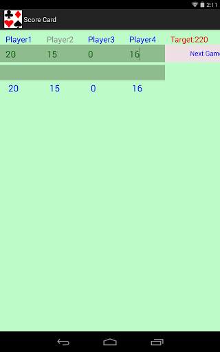 Rummy Score Card screenshot 4