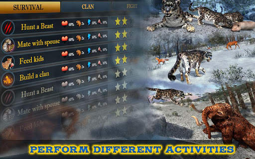 Forest Snow Leopard Sim screenshot 15