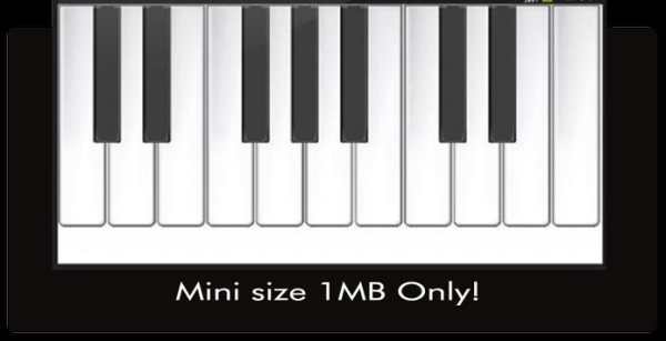 Piano Mini स्क्रीनशॉट 1