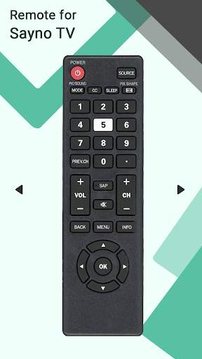 Remote for Sanyo TV screenshot 2